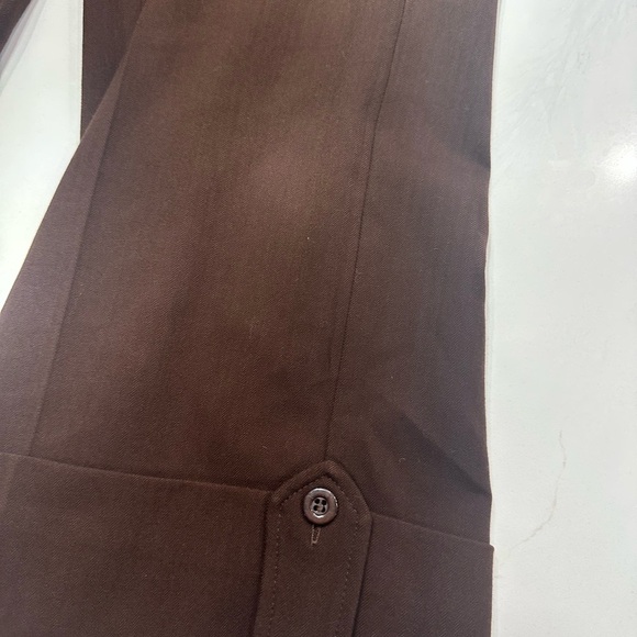 Cache Brown Cropped Ankle Pants Wide-Leg - Picture 4 of 5